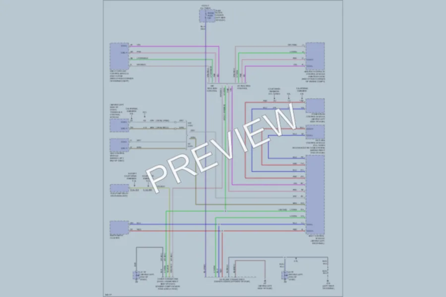 2006 Mazda 6 Computer Data Lines wiring diagram preview