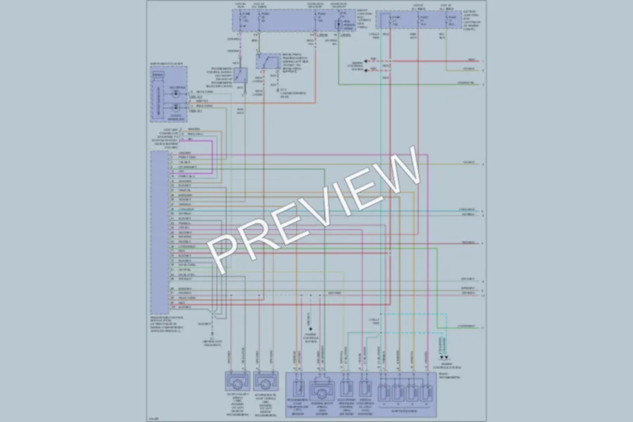 2006 Mazda B3000 Transmission wiring diagram preview