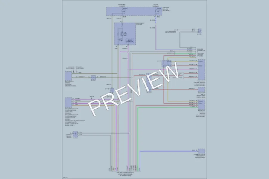 2006 Mazda MPV Computer Data Lines wiring diagram preview