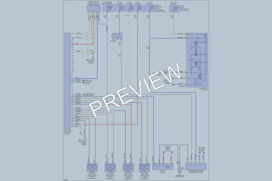 2006 Mazda MX5Miata Anti Lock Brakes wiring diagram preview