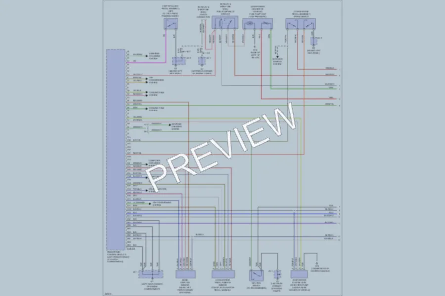 2006 Mazda MX5Miata Engine Performance wiring diagram preview