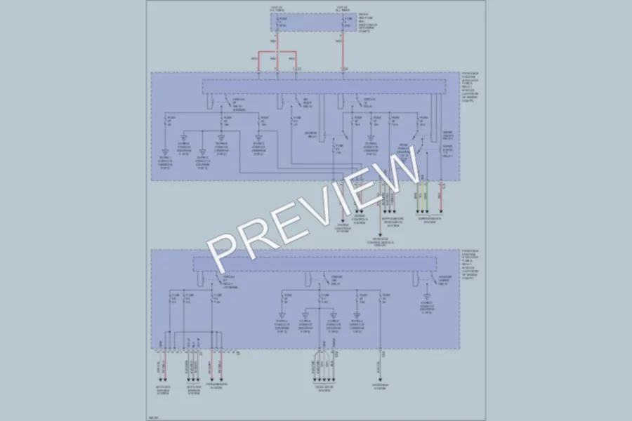 2006 MercedesBenz C350 Body Control Modules wiring diagram preview