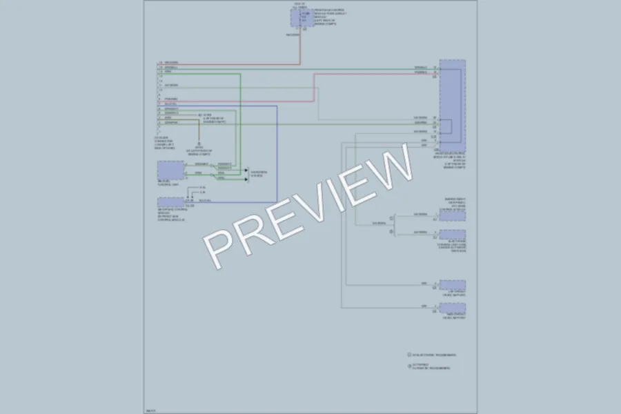 2006 MercedesBenz CLK350 Computer Data Lines wiring diagram preview