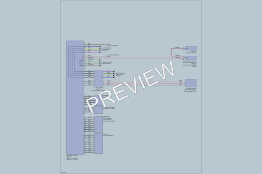 2006 MercedesBenz CLK350 Electronic Power Steering wiring diagram preview