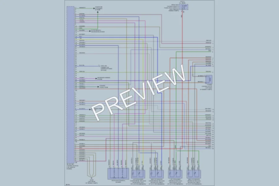 2006 MercedesBenz CLK500 Engine Performance wiring diagram preview