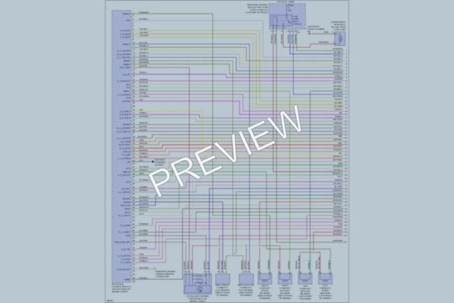 2006 MercedesBenz E350 Engine Performance wiring diagram preview