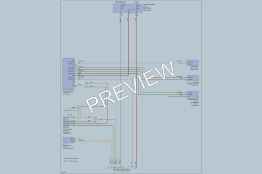 2006 MercedesBenz ML350 Computer Data Lines wiring diagram preview