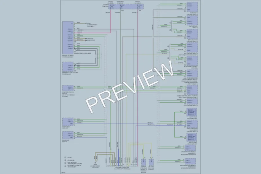 2006 MercedesBenz S350 Computer Data Lines wiring diagram preview