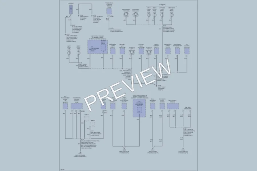 2006 Mercury Mariner Ground Distribution wiring diagram preview