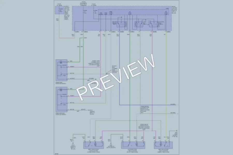 2006 Mercury Milan Anti Theft wiring diagram preview