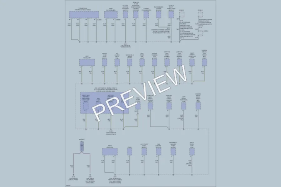 2006 Mercury Milan Ground Distribution wiring diagram preview
