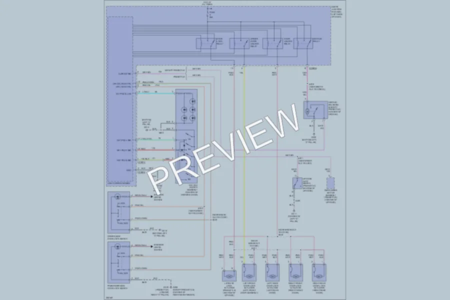 2006 Mercury Montego Anti Theft wiring diagram preview
