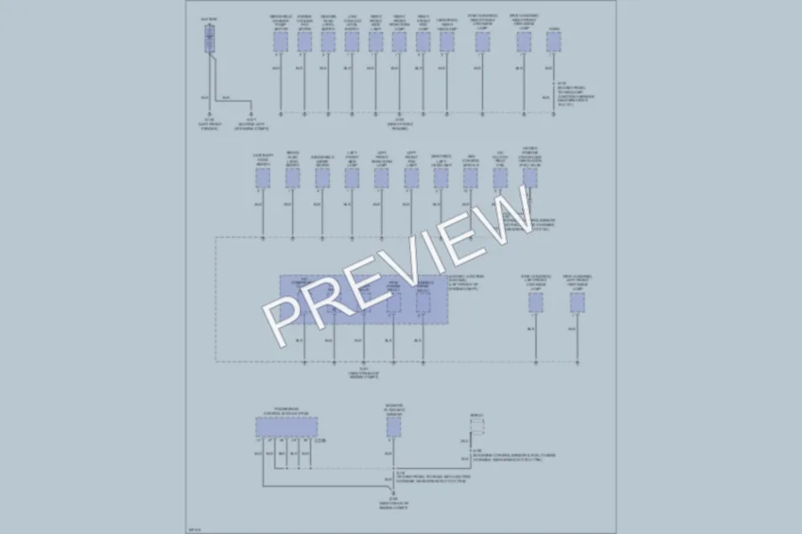 2006 Mercury Montego Ground Distribution wiring diagram preview