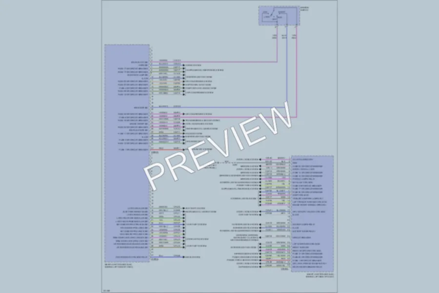 2006 Mercury Mountaineer Body Control Modules wiring diagram preview