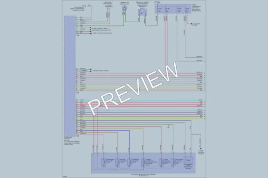2006 Mitsubishi Eclipse Transmission wiring diagram preview