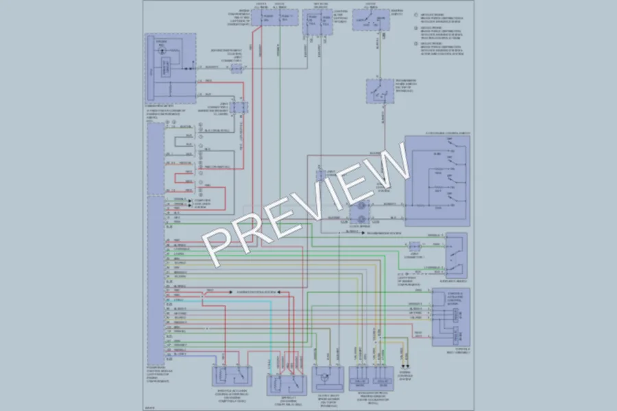 2006 Mitsubishi Endeavor Cruise Control wiring diagram preview
