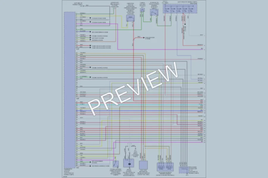 2006 Mitsubishi Galant Engine Performance wiring diagram preview