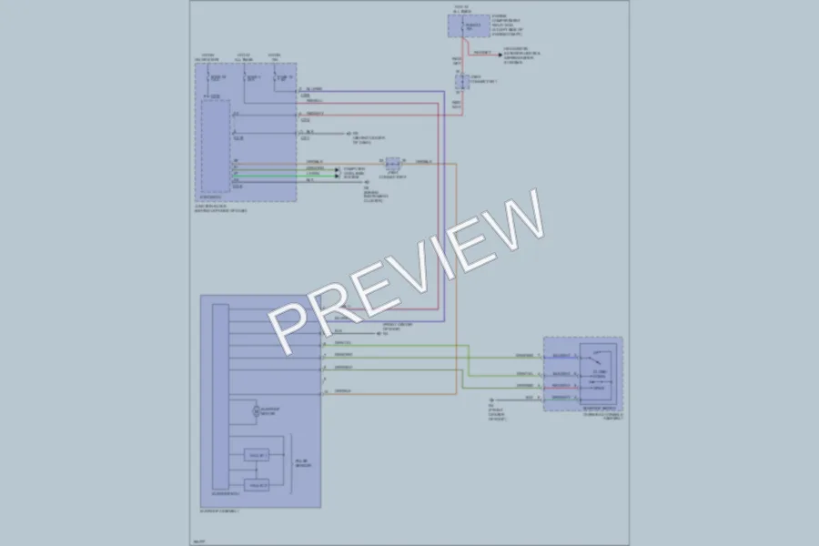 2006 Mitsubishi Galant Power Top Sunroof wiring diagram preview
