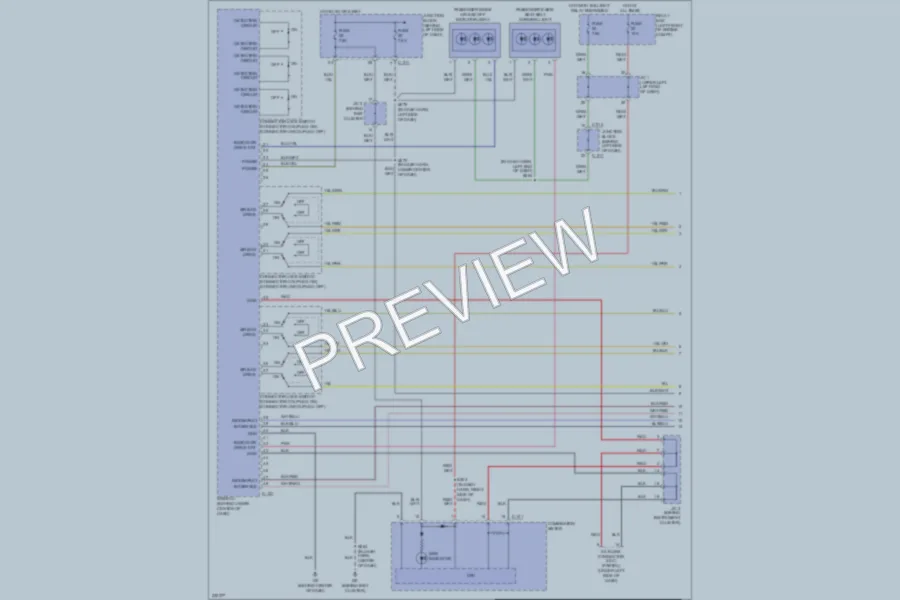 2006 Mitsubishi Galant Supplemental Restraints wiring diagram preview