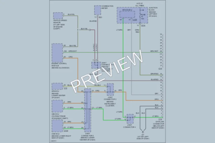 2006 Mitsubishi Lancer Computer Data Lines wiring diagram preview