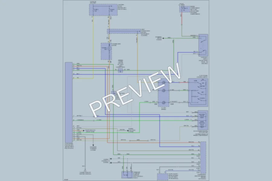 2006 Mitsubishi LancerEvolution Cruise Control wiring diagram preview