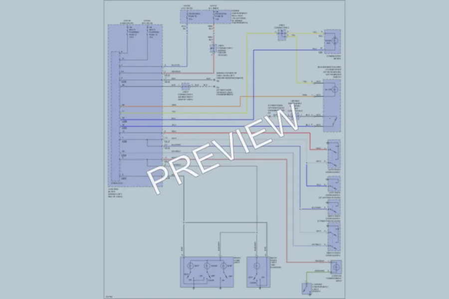 2006 Mitsubishi LancerEvolution Interior Lights wiring diagram preview