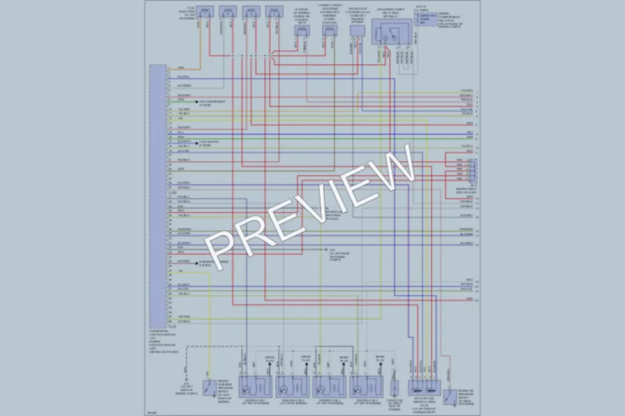 2006 Mitsubishi Outlander Engine Performance wiring diagram preview