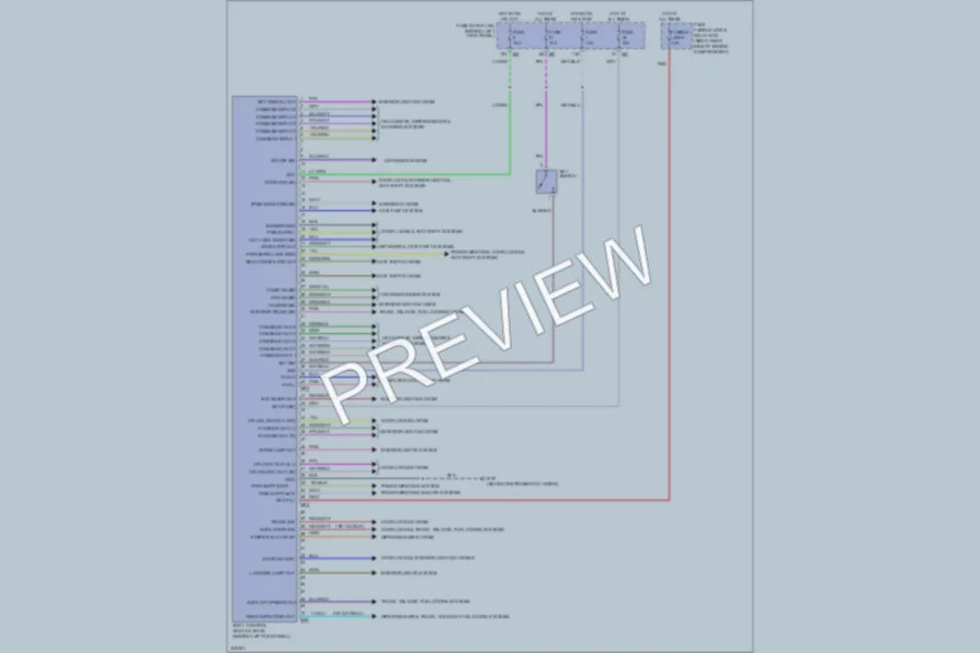 2006 Nissan 350Z Body Control Modules wiring diagram preview