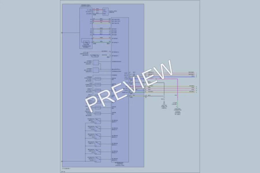 2006 Nissan 350Z Transmission wiring diagram preview