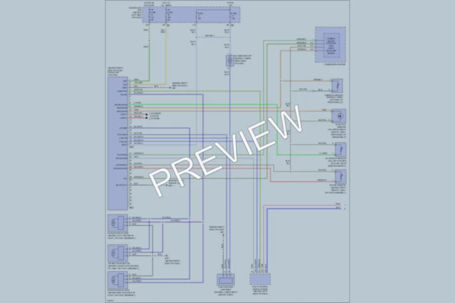 2006 Nissan Altima Air Conditioning wiring diagram preview