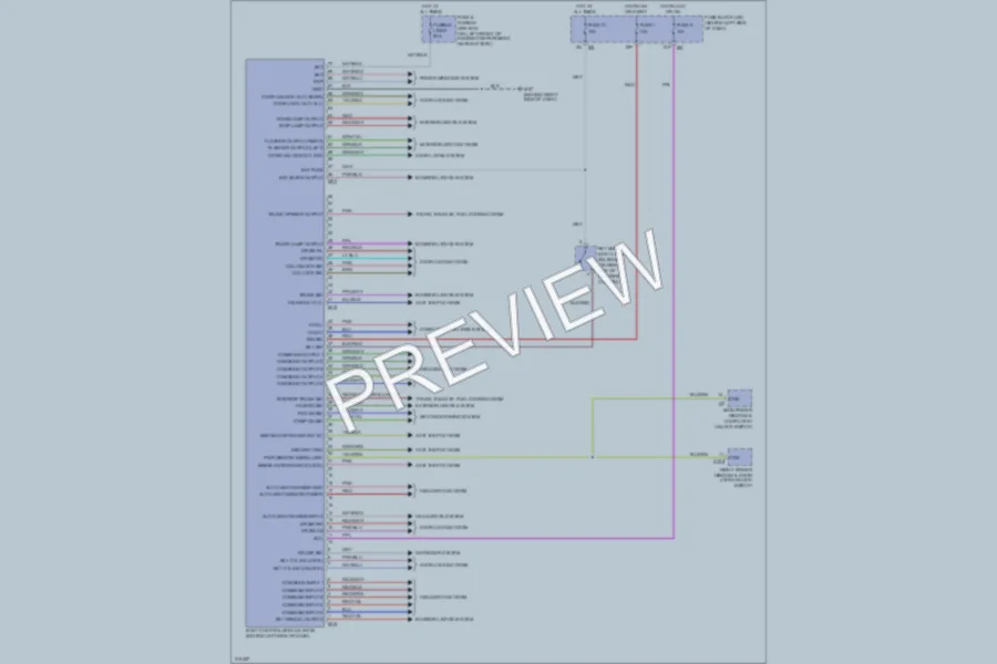 2006 Nissan Altima Body Control Modules wiring diagram preview