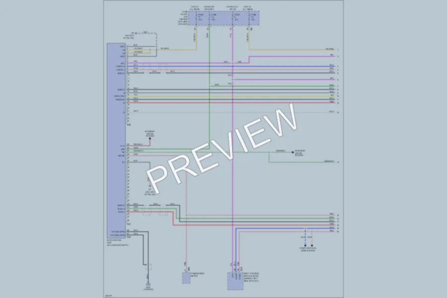 2006 Nissan Altima Navigation wiring diagram preview