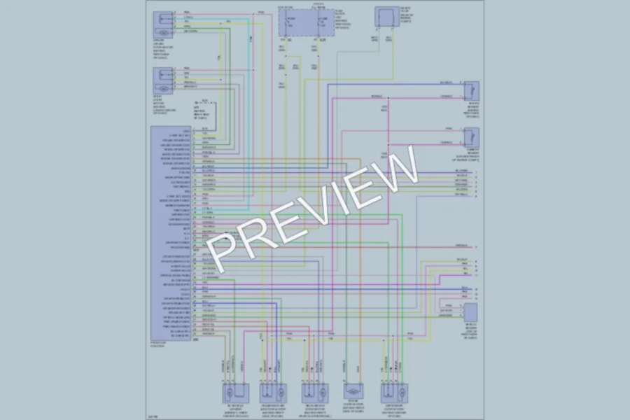 2006 Nissan Armada Air Conditioning wiring diagram preview
