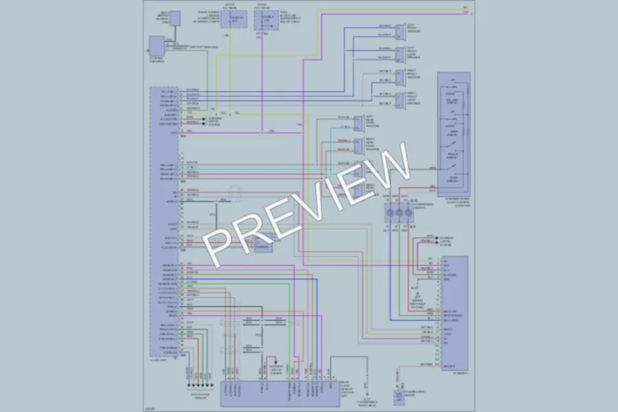 2006 Nissan Armada Radio wiring diagram preview