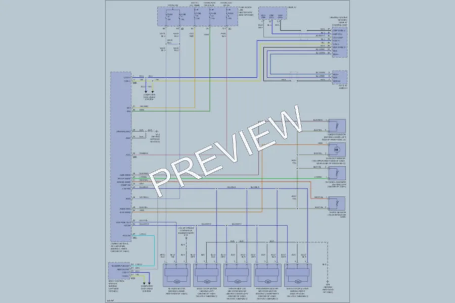 2006 Nissan Murano Air Conditioning wiring diagram preview