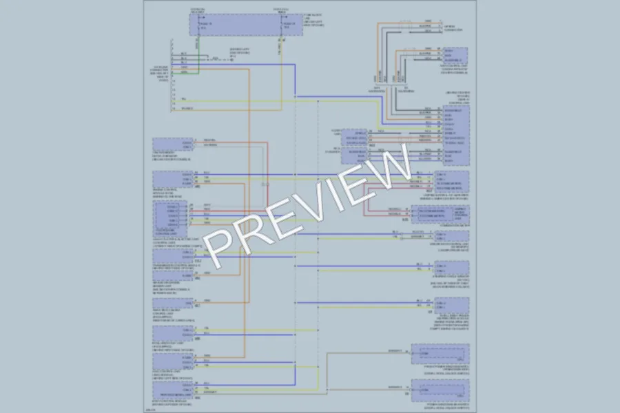 2006 Nissan Murano Computer Data Lines wiring diagram preview