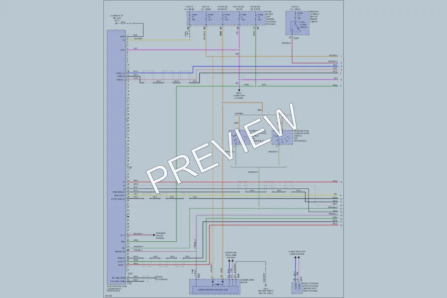 2006 Nissan Quest Navigation wiring diagram preview