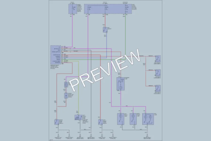 2006 Nissan Sentra Interior Lights wiring diagram preview