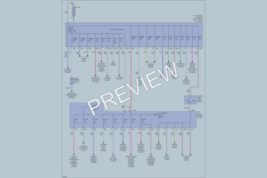 2006 Nissan Sentra Power Distribution wiring diagram preview