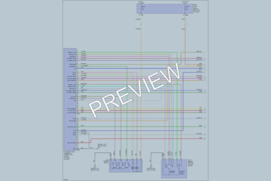 2006 Nissan Titan Memory Systems wiring diagram preview