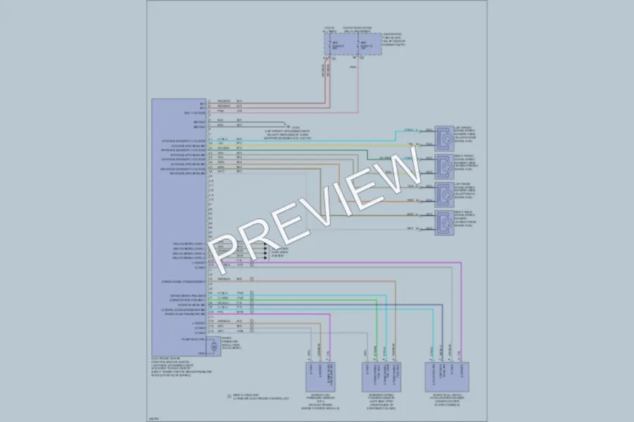 2006 Pontiac G6 Anti Lock Brakes wiring diagram preview