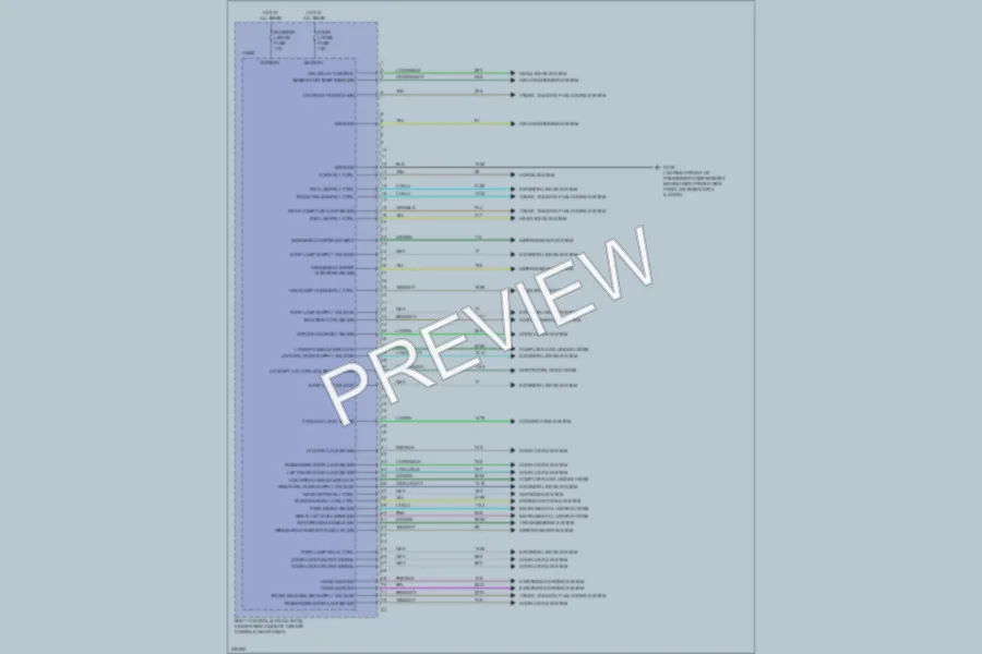 2006 Pontiac G6 Body Control Modules wiring diagram preview
