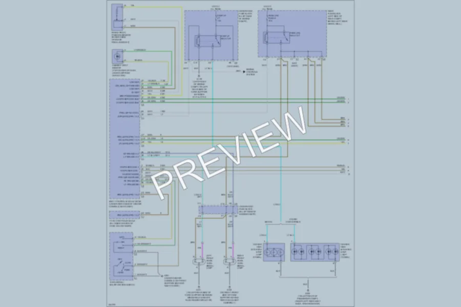2006 Pontiac G6 Exterior Lights wiring diagram preview