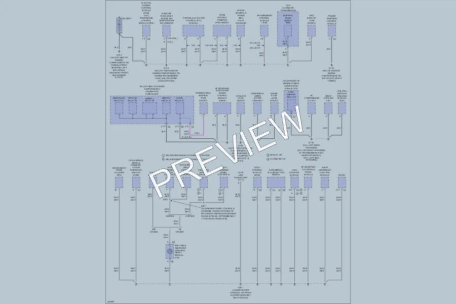 2006 Pontiac G6 Ground Distribution wiring diagram preview