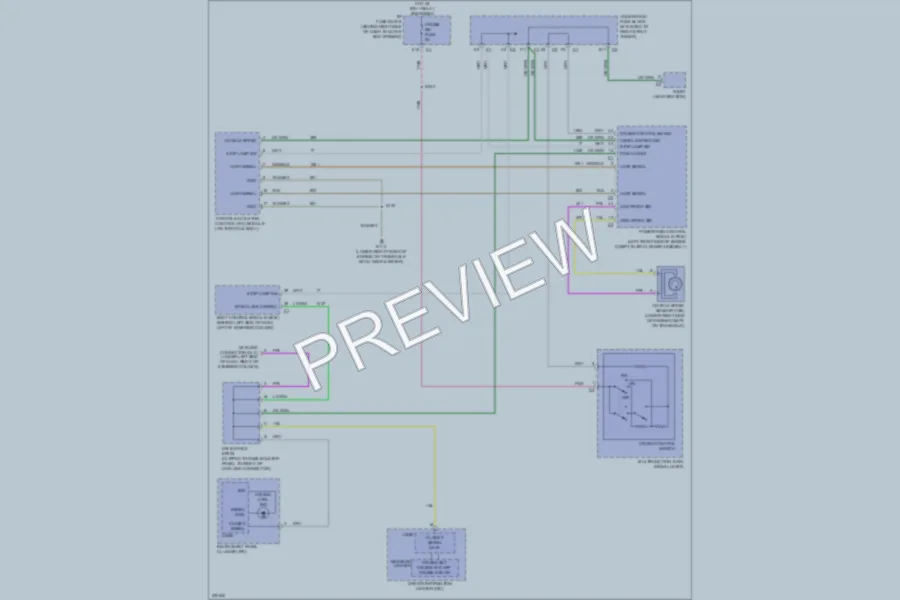2006 Pontiac GrandPrix Cruise Control wiring diagram preview