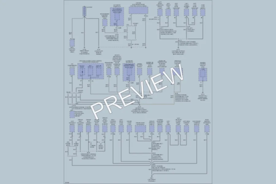 2006 Pontiac GrandPrix Ground Distribution wiring diagram preview