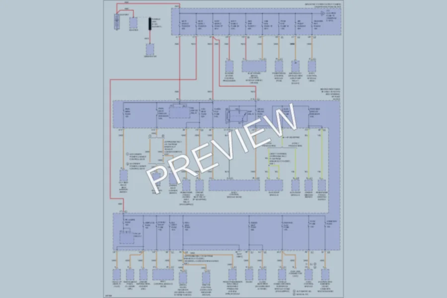 2006 Pontiac GrandPrix Power Distribution wiring diagram preview