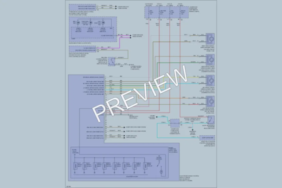 2006 Pontiac Torrent Anti Lock Brakes wiring diagram preview