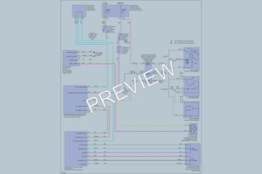 2006 Pontiac Torrent Cruise Control wiring diagram preview