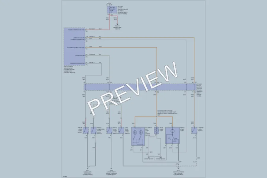 2006 Pontiac Torrent Interior Lights wiring diagram preview